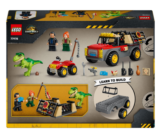 LEGO JURASSIC WORLD 77978 Ciężarówka do transportu młodego tyrano - 1547437 - zdjęcie 10